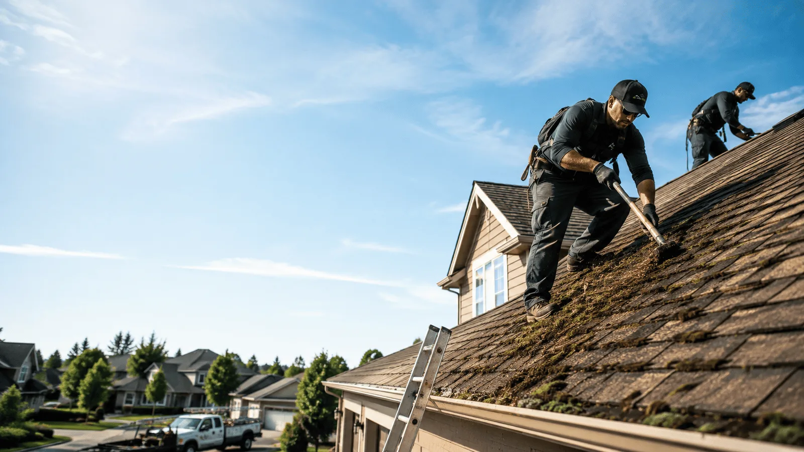 Roof Moss Removal in Calvin, WV near me